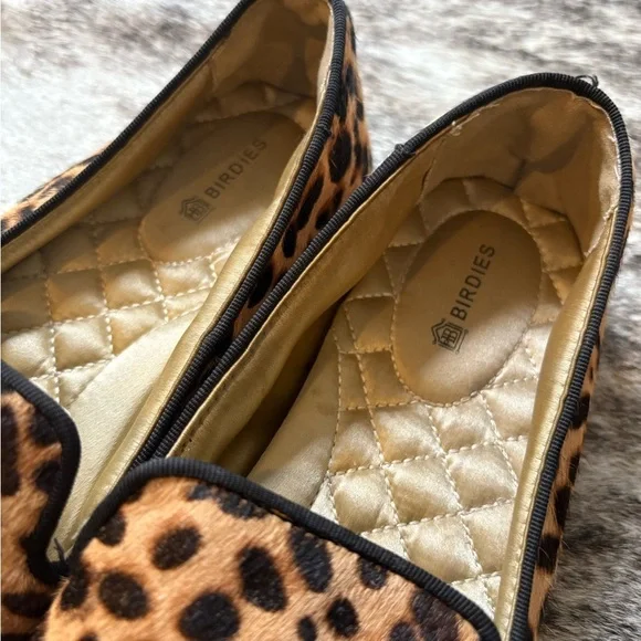 Birdies Starling Cheetah Smoking Slipper size 7 - Picture 5 of 10